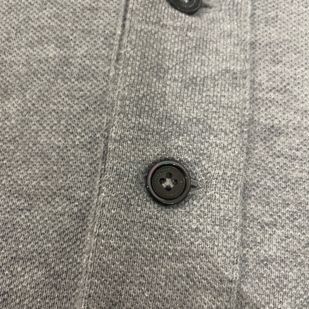 Valentino Mens Grey Polo Sz XL - Picture 6 of 8